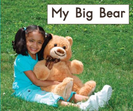 少儿英语绘本故事《my big bear我的大熊》pdf资源免费下载