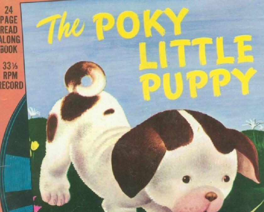 《The Poky Little Puppy》慢吞吞的小狗英文绘本音频+图片资源免费下载