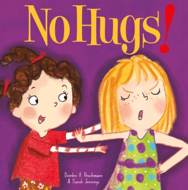 《no hugs不要拥抱》英文原版图画书pdf资源免费下载