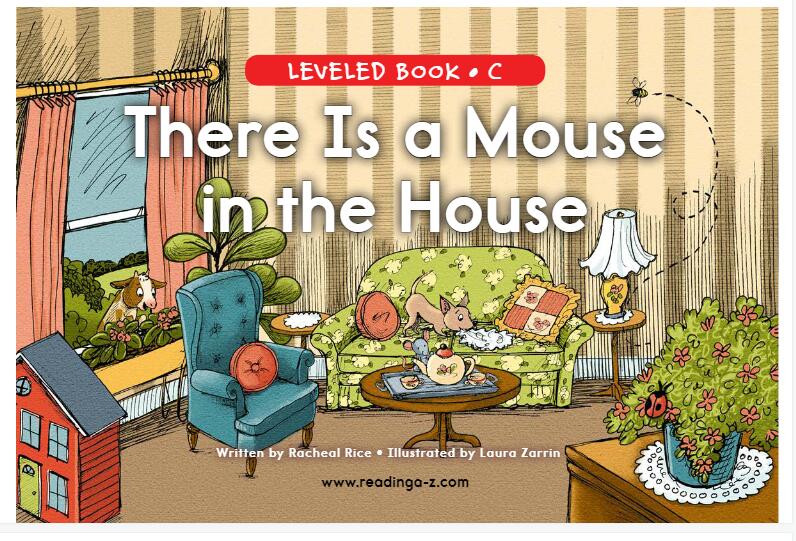 《There Is a Mouse in the House》RAZ分级绘本pdf资源免费下载