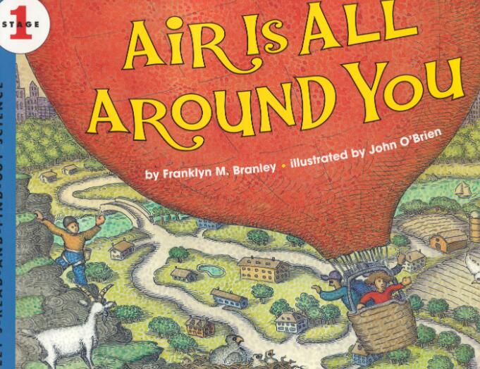 《Air is all around you》英文绘本pdf资源免费下载