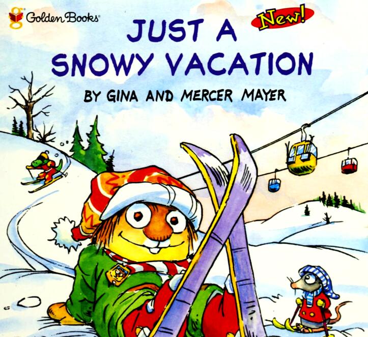 《Just a snowy vacation一个下雪的假期》英文原版绘本pdf资源免费下载