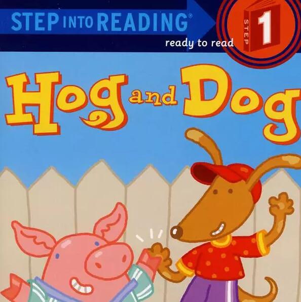 《Hog and Dog Step》肥猪和小狗英文绘本pdf资源免费下载