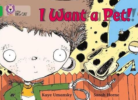 《I Want a Pet》大猫分级绘本pdf资源免费下载