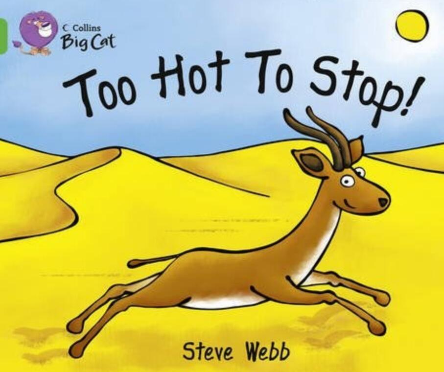 《Too Hot to stop》大猫分级绘本pdf资源免费下载