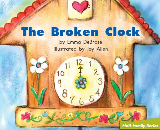 《The Broken Clock坏掉的闹钟》海尼曼英语绘本pdf资源免费下载