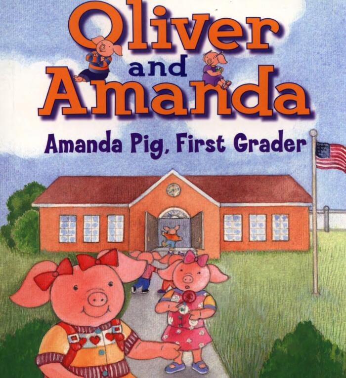 《Amanda Pig,First Grader》英文绘本pdf资源免费下载