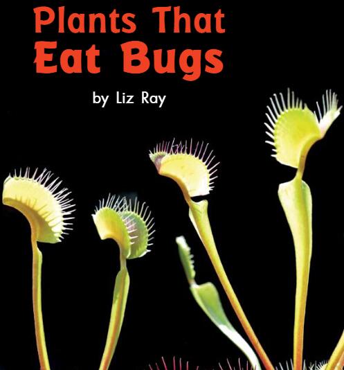 《Plants That Eat Bugs吃虫子的植物》英文绘本pdf资源免费下载