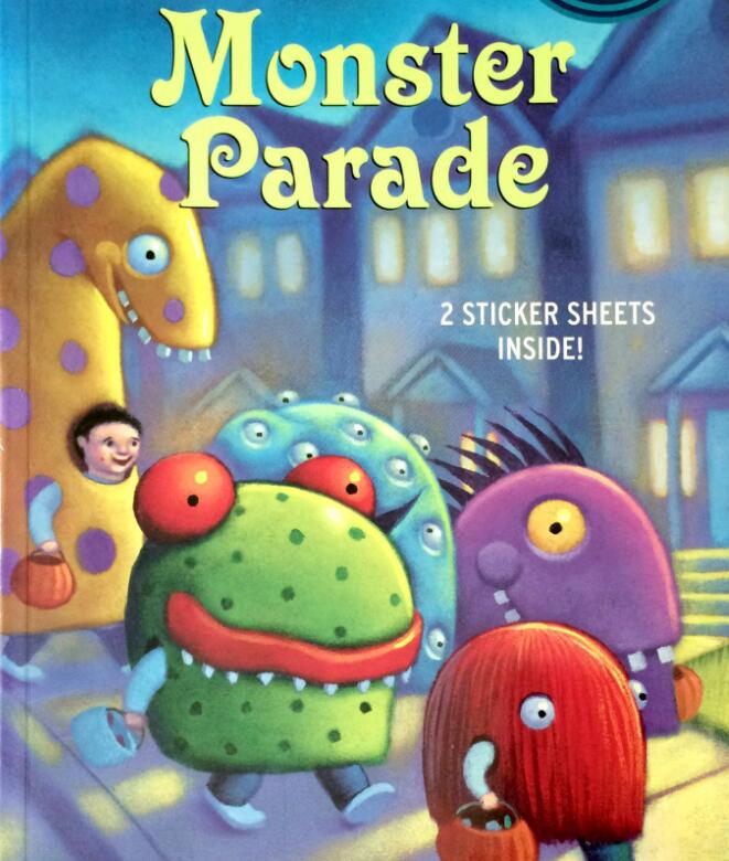 《Monster parade》兰登英语绘本pdf资源免费下载