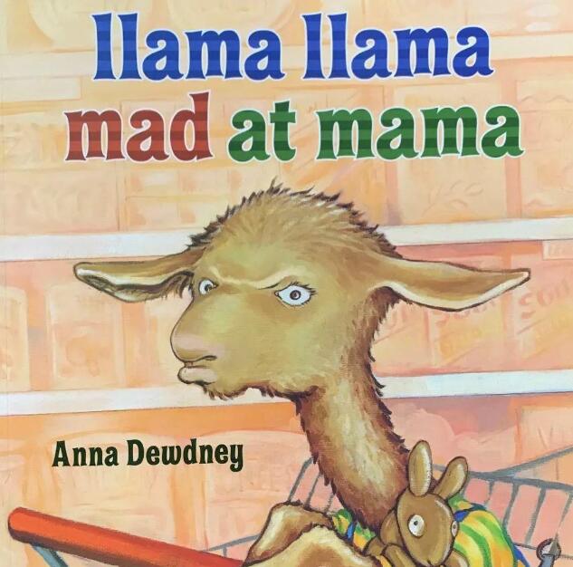 《Llama Llama mad at mama羊驼拉玛生妈妈的气》英文原版绘本pdf免费下载