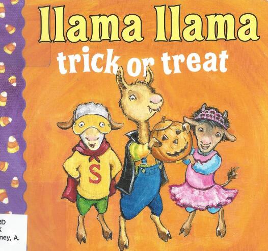 《Llama Llama trick or treat》英文原版绘本pdf免费下载