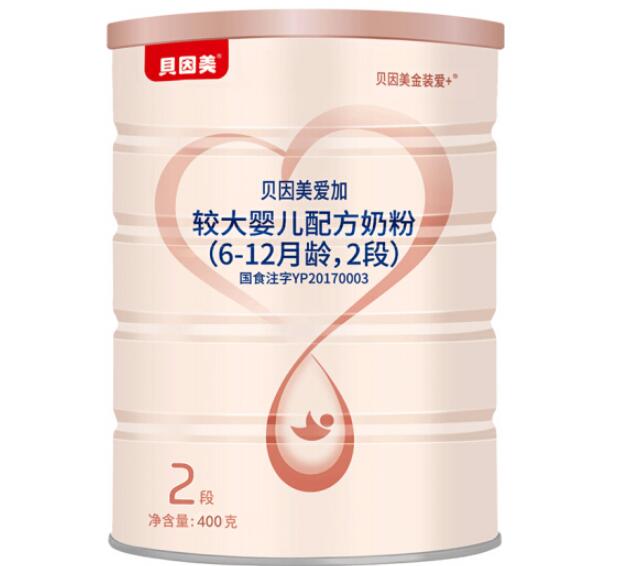 贝因美爱加是生牛乳配方么