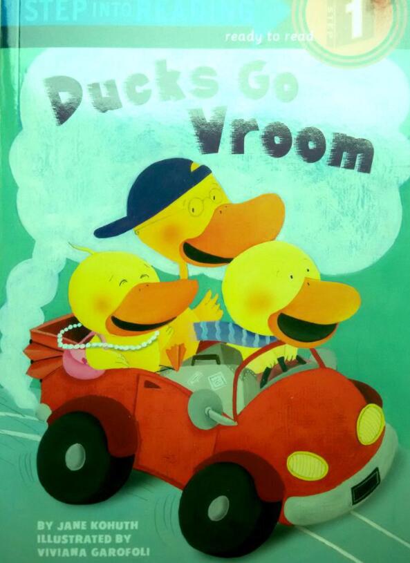 《Ducks go Vroom》兰登绘本pdf资源百度网盘免费下载