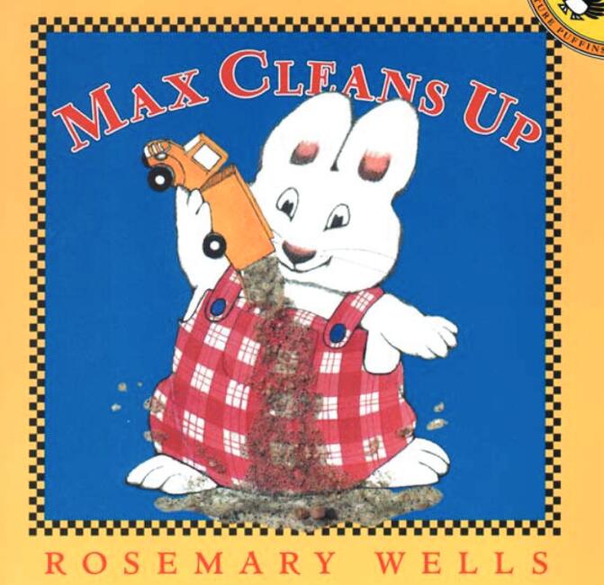 《Max Cleans Up》英文绘本pdf资源免费下载