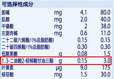 飞鹤星阶优护奶粉含opo结构脂吗