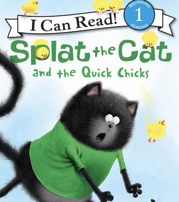 《Splat the Cat and the Quick Chicks》绘本pdf资源免费下载