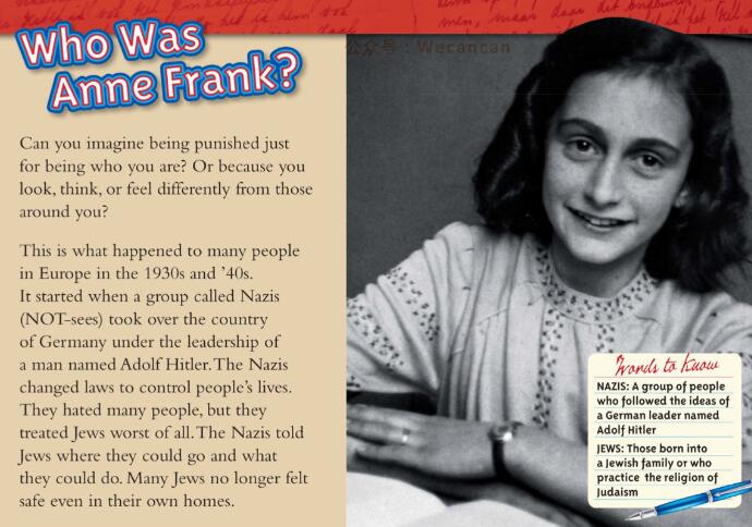 《Anne Frank》国家地理科普绘本pdf资源免费下载