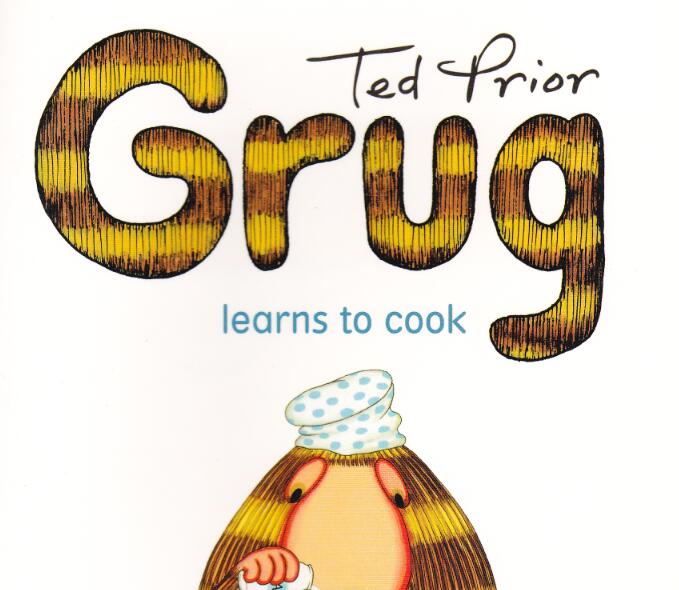 《Grug Learns To Cook》英文绘本pdf资源免费下载