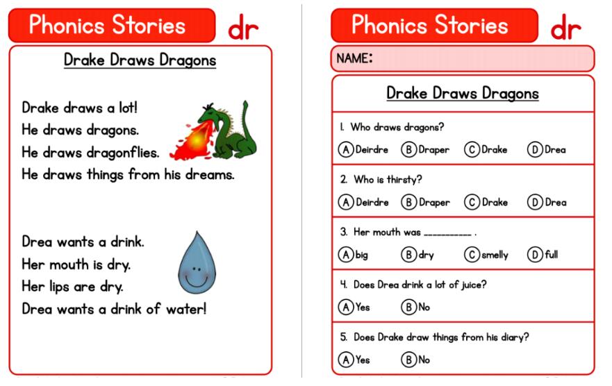 phonics stories自然拼读38个故事pdf资源免费下载