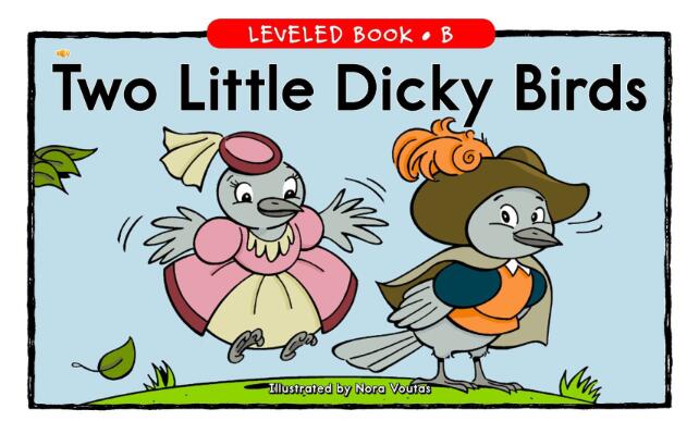 《Two Little Dicky Birds》RAZ英语绘本pdf资源免费下载