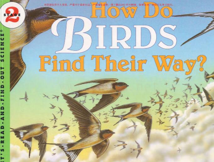 《How Do Birds Find Their Way》英文绘本pdf资源免费下载