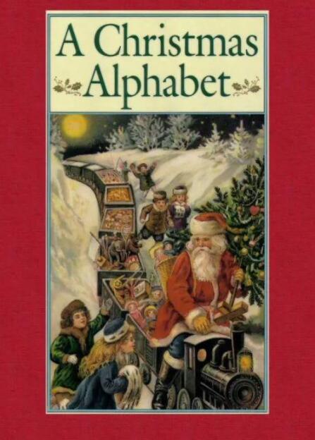 《A Christmas Alphabet》中英双语绘本pdf资源免费下载