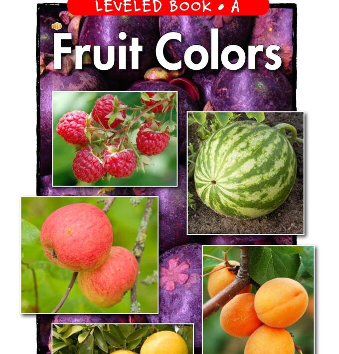 《Fruit Colors》RAZ分级英文绘本pdf资源免费下载