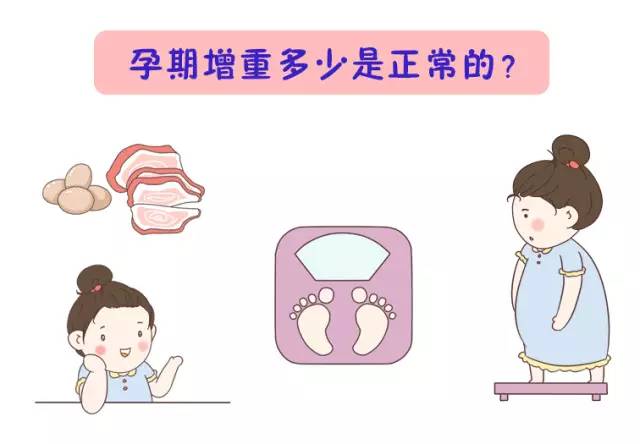 孕期体重增重多少才算是正常？