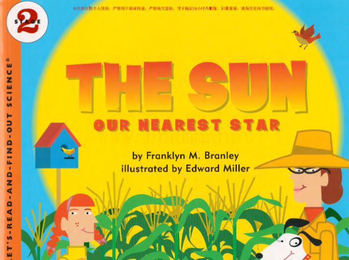 《The Sun Our Nearest Star》科普类英文绘本pdf电子版资源免费下载