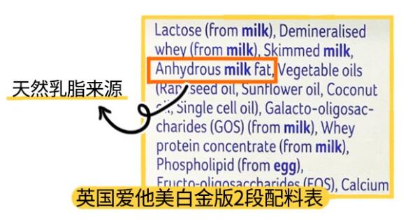 英国爱他美普通版和白金版哪个更好吸收