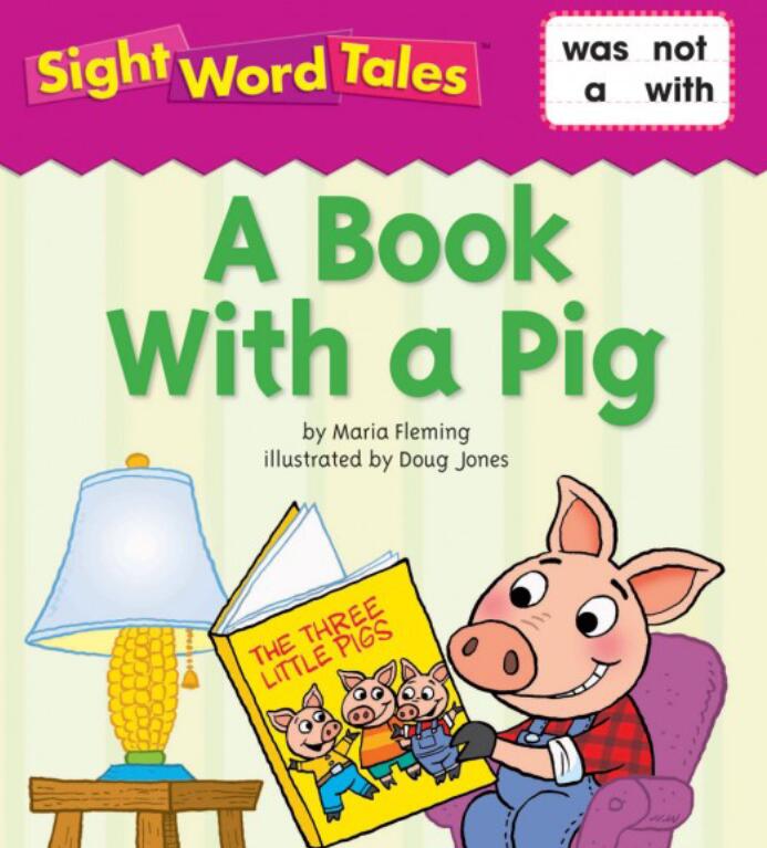 《A Book With a Pig》英语绘本pdf资源免费下载