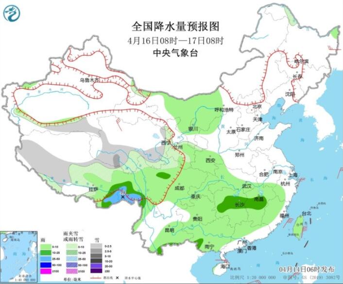 西南江汉江南等有明显降雨 1号台风仍北偏东移动中