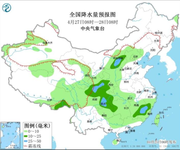 河南安徽等仍有大到暴雨 新一轮冷空气影响东部