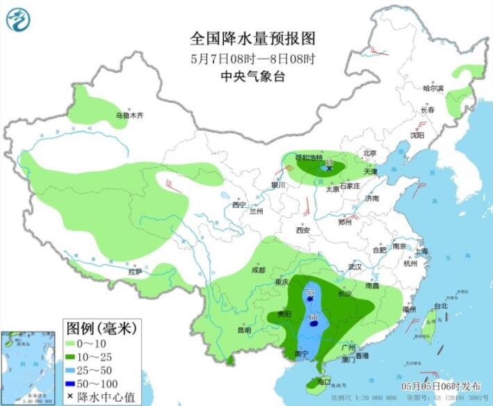 冷空气影响北方降温显著 内蒙古西北东北等有沙尘