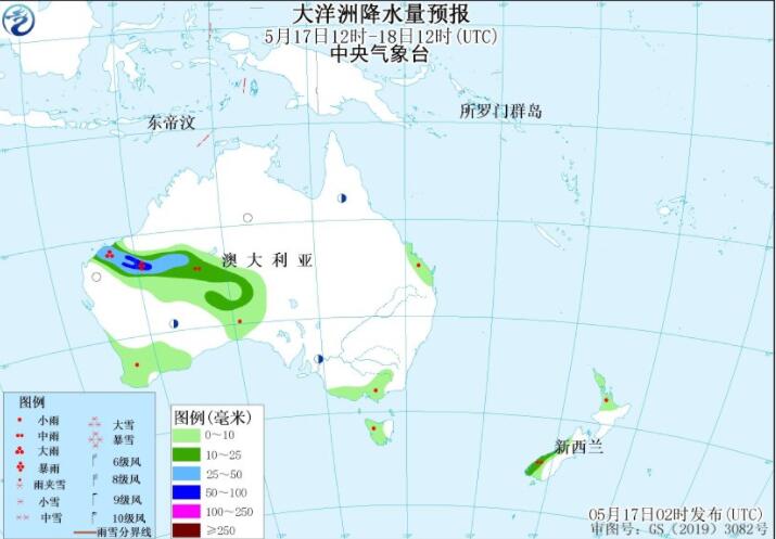 5月17日国外天气预报：印度西北部高温西南部强降雨