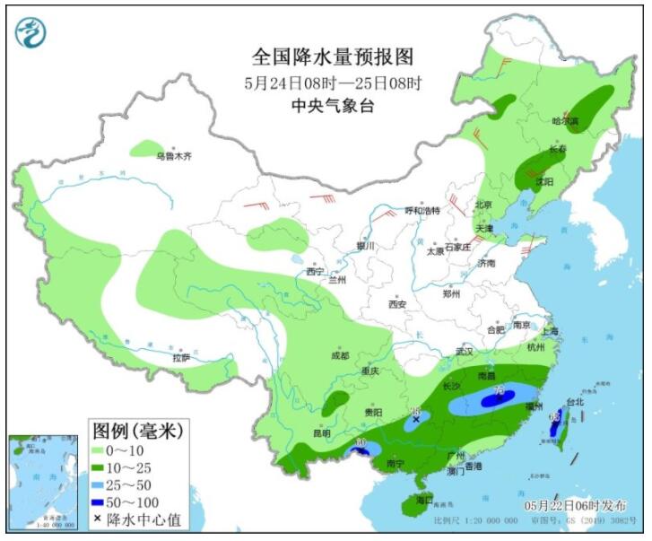 贵州云南等地有降雨天气 山西河南等地有高温