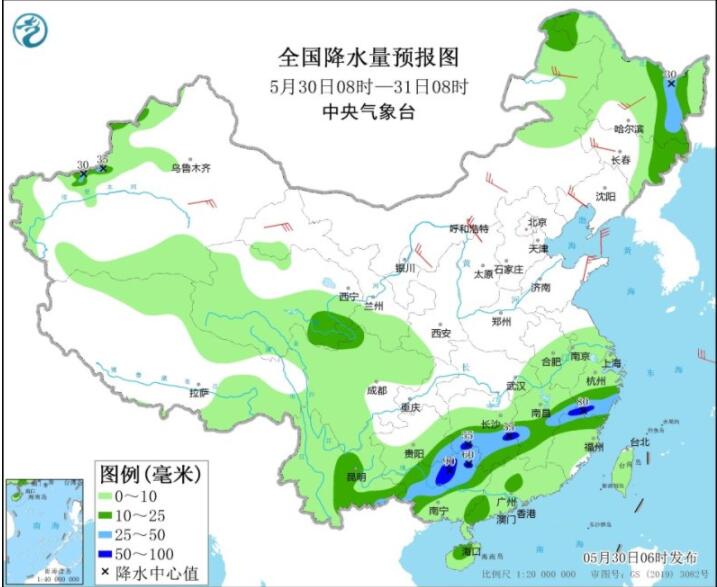 浙江福建新疆等局部有暴雨 北方新一轮高温天气在酝酿