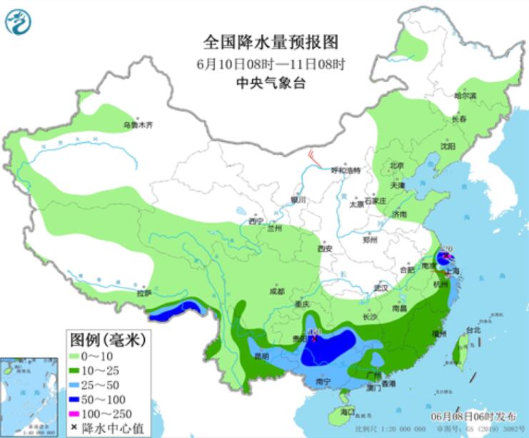 高考第2天广东福建等仍暴雨大暴雨 山东河南等气象干旱