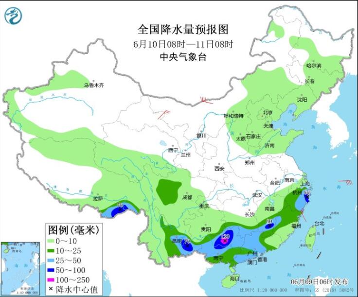 高考第3天广东福建仍有暴雨 河南安徽等有间歇性高温