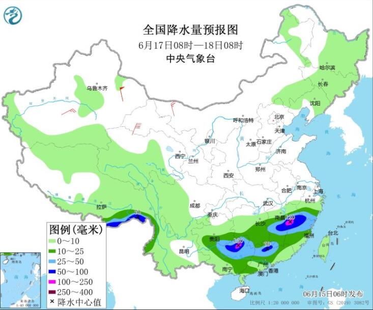 华南江南等又迎暴雨大暴雨 河北河南山东等高温来袭