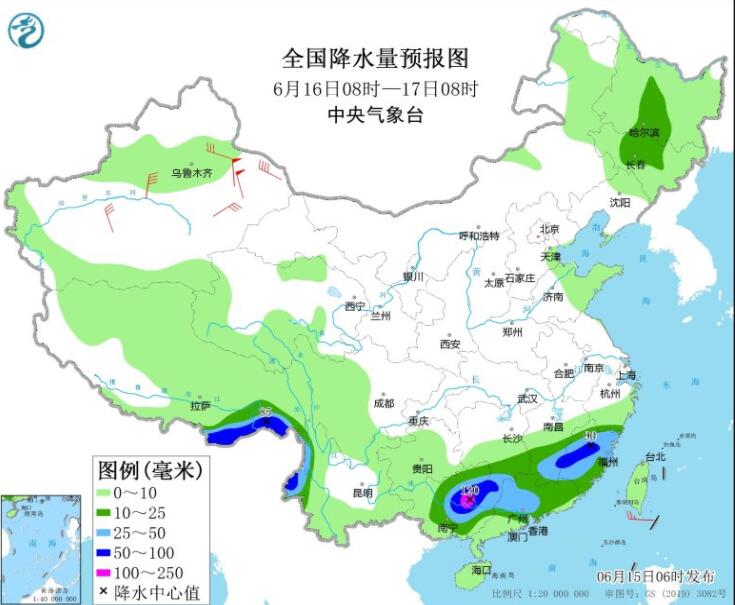 华南江南等又迎暴雨大暴雨 河北河南山东等高温来袭