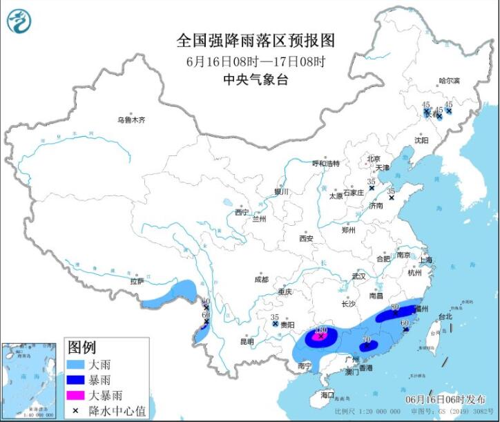 华南江南继续暴雨大暴雨 未来10天北方多地持续性高温