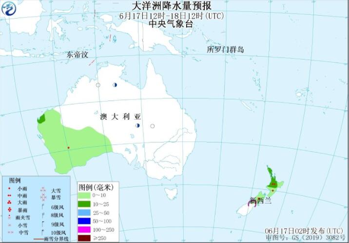 6月17日国外天气预报：美国南部和东部继续高温侵袭