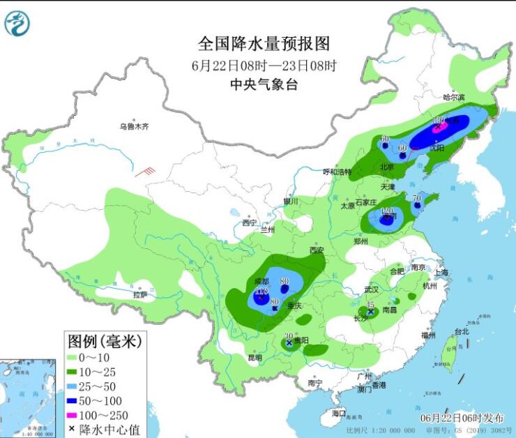 华北西北东北等迎明显降雨 河北河南山东继续高温