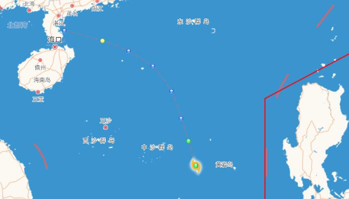 3号台风暹芭最新路径走势图 三号台风未来路径发展