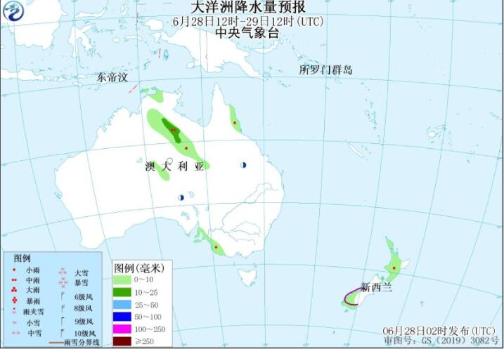 6月28日国外天气预报：尼泊尔不丹等地局地有大暴雨