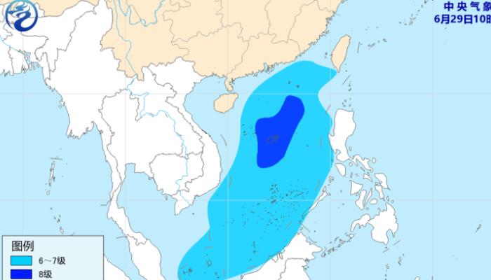 2022年台风暹芭预测最新消息：预计36小时内发展为台风