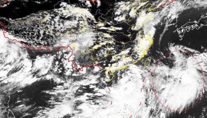 第4号台风胚胎今日卫星云图 台风“艾利”胚胎发展最新云图