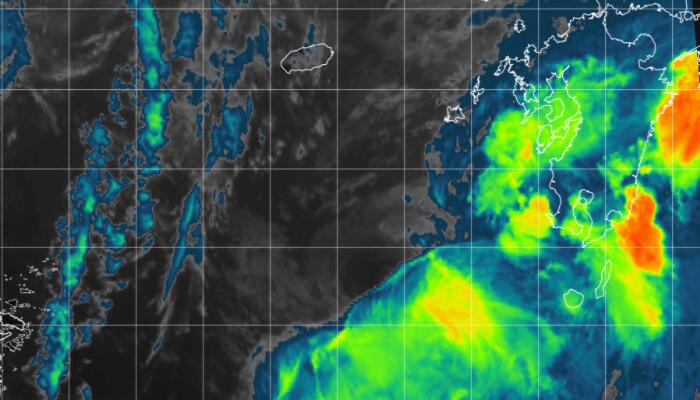 4号台风艾利实时卫星云图 台风路径实时发布系统卫星云图追踪