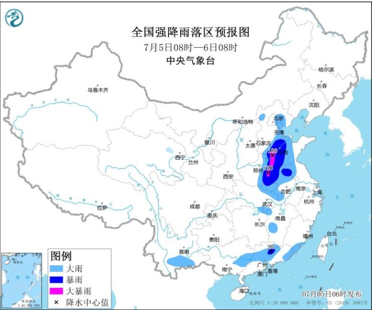 “暹芭”残余仍影响两广河南等 4号台风影响东海北部